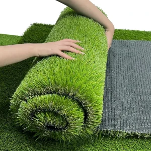 High Density Durable Green Artificial Grass Turf for Landscaping & Garden Carpet PP+PE Material 1.5 3.0cm Height Options