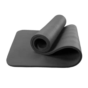 High Density Eco Friendly 185CM 10mm Non Slip Waterproof Durable Antimicrobial Folding Exercise Balance NBR Yoga Mat Rectangle