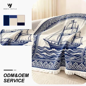 High Density Jacquard Tapestry Poly Cotton Blend Wall Ornament