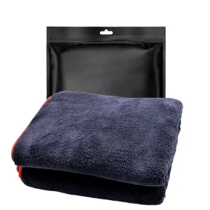 High Density Microfiber Car Towel Car Wash Towel Double sided Two color Coral Fleece Towel for Car
