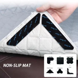 High Density PU Double Sided Die Cut Soft Non Slip Carpet Underlay Strong Grip Washable Rug Pad for Home Hotel