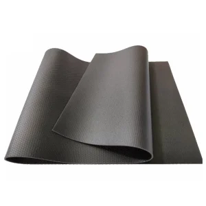 High Density PVC Yoga Mat 5mm Thick Non Slip Exercise Pad Pilates Fitness Training Mat for Home Gym Use