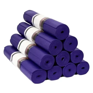 High Density PVC Yoga Mat Pilates Equipment Indoor and Outdoor Fitness Exercise and Training Single Yoga Mat Thickened
