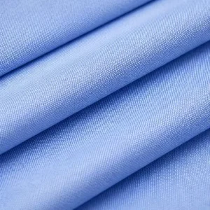 High Density Plain Weave Cotton Blend Fabric for Men’s Dress Shirts Soft Comfortable Shirts Material Bulk Supply