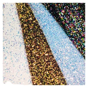 High Density Sequin Embroidery Wedding Fabric Gradient Color Beaded Very Heavyweight 100% Polyester Scattered Sequin Mesh Cloth