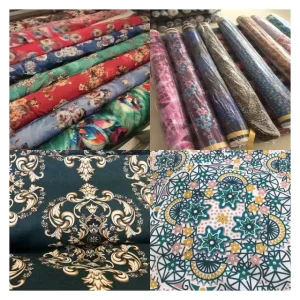 High Density Woven 100% Polyester Disperse Printed Fabric Soft Smooth Breathable Lightweight Poly Woven Textile