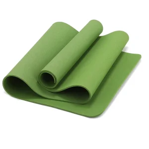 High Elastic TPE Yoga Mat 7mm Non Slip Fitness Exercise Pad 183cm Purple Workout Mat