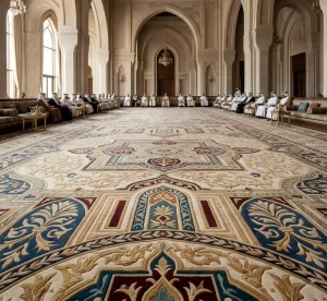 High End Customized Axminster Wool Hotel Carpet Wall to Wall Luxury Floral Pattern for Ballroom Lobby Carpet Floor