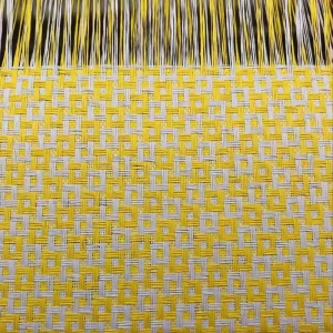High End Technology Manufacturing Dustproof Paper Woven Fabric Colorfast Paper Straw Woven Straw Crochet Fabric for Bags