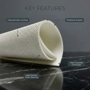 High Flexibility Breathable Eco Friendly Foam Bonded Velour Fabric for Auto Interior Shoe Production 62 63″ Width Custom