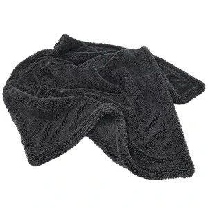 High Grade 60x90cm 1200GSM Microfiber Twisted Loop Towel for Car Drying Vehicle Detailing Dusting Ultra Absorbent Scratch free