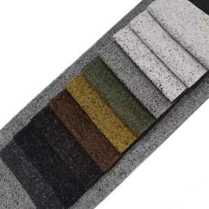 High Grade Coarse Hemp Boucle Fabric Factory Sale Sand Release Terry Fabric for Home Textile Bags Tents Flame Retardant