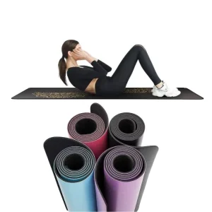 High Grade New Premium Quality Eco Friendly Anti Slip Durable Sport Long Lasting Sweat Absorbing Exercise Yoga Mat