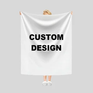 High Grade Polyester Chunky Plush Flannel Fleece Throw Blanket for Daily Life