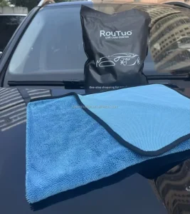 High Performance Car Drying Towel Super Absorbent Fast Drying Reusable Microfiber Towel Twisted Loop Car Dry Towel