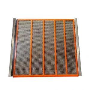 High Performance Self Cleaning Anti Blocking Screen Mesh For Damp And Sticky Materials