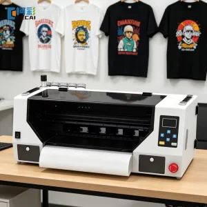 High Precision A3 DTF Printing Machine Dual XP600 Heads 30Cm PET Film Heat Transfer T Shirt Printer for Home Shop