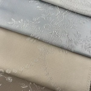 High Precision Jacquard Curtain Fabric Blackout Window Treatment for Living Room With Multiple Colors