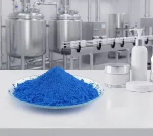 High Purity 99% GHK Cu Copper Peptide Blue Powder Anti Wrinkle Cosmetic Raw Material CAS 49557-75-7 Used for Skin Care