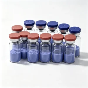 High Purity Blue Skin Care Ingredient Ghk cu Cosmetic Raw Material