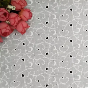 High Quality 100% Cotton Accessories Embroidery Fabric in India