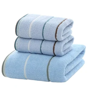 High Quality 100% Cotton Bath Towel Set for Home Hotel Soft Absorbent for Face Hand Spa Use Woven Square
