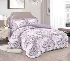 High Quality 100% Cotton Bedding Digital Printed King Size Bedding Set 4 Piece Luxury Customized Comforter Duvet Cover Set