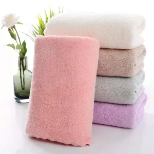 High Quality 100% Cotton Hotel Face Towel Soft Bath Washcloths with Custom Logo
