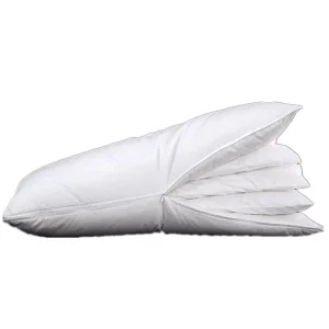 High Quality 100% Cotton Modern Solid Neck 3 in 1 Adjustable Height Bed Pillow