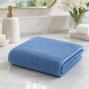 High Quality 100% Cotton Towel 314GSM 34x75cm Antibacterial Durable for Bathroom Hotel and Guest House Use