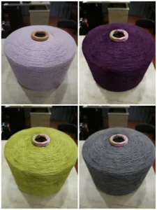 High Quality 100% Cotton Yarn 40s 32s 21s OE Spun Recycled Eco Friendly Dyed for Hand Knitting Embroidery Weaving Socks Sewing