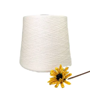 High Quality 100% Cotton Yarn Raw White Combed Compact for Knitting Weaving Sewing Eco Friendly Anti Bacteria Fabric