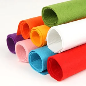 High Quality 100% Non-woven Breathable Lightweight Polyester Felt Fabric