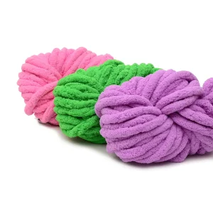 High Quality 100% Polyester Chenille Woven Yarn Strong and Soft Price Dyed Fancy Style with Recycled Feature