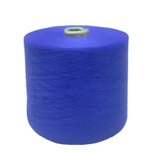 High Quality 100% Polyester Eco Friendly Raw Yarn 32s/21s Ring Spun Recycled Dyed for Socks Knitting Sewing