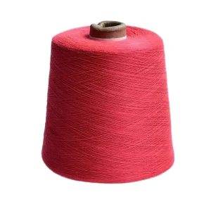 High Quality 100% Polyester Eco Friendly Yarn 32s 21s Ring Spun Recycled Raw Dyed for Socks Knitting Machine