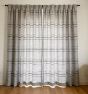 High Quality 100% Polyester Fabric Blackout Curtains for Offices and Living Room