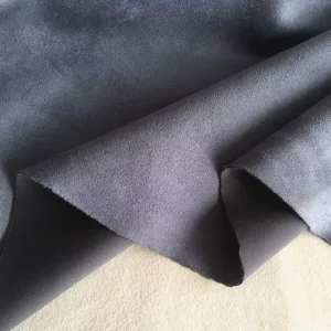 High Quality 100% Polyester Microfiber Bonded Suede Fabric For Sofa