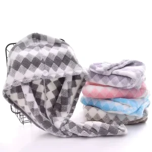 High Quality 100% Polyester Microfiber Towel Hair Drying Towel Soft Good Water Absorption Towel