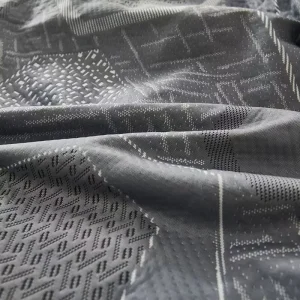 High Quality 100% Polyester Organic OEKO TEX Certified Knitting Mattress Fabric for Sofa