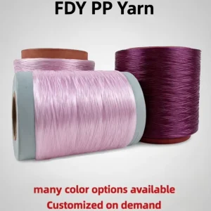 High Quality 100% Polypropylene Flame Retardant FDY Yarn OE Technics 1200D Twist 150D 1200D Denier for Hand Knitting