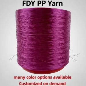 High Quality 100% Polypropylene Flame Retardant FDY Yarn OE Technics 600D Twist for Fire Resistant