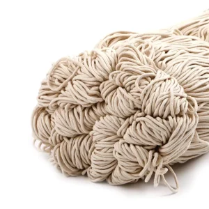 High Quality 100% Woven Cotton Rope Braided Cord For Bags Garments Shoes Home Textiles