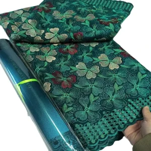 High Quality 100% for Swiss Voile Cotton Lace Eco Friendly 51/52 Inch Pastoral Style Animal Suit Pattern for Wedding Casual Made