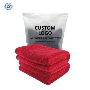 High Quality 1000Gsm Drying Towel Twisted Loop Drying Towel Water Absorbent Car Detailing Auto Detail Microfiber Cleaning Cloth