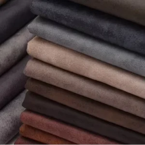 High Quality 100d Yarn New Trendy Thick Super Soft Breathable Wrinkle Resistant PVC Coated Velvet Fabric Waterproof Knitted