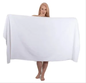 High Quality 100x200cm Large Cotton Bath Sheet Quick-Dry Spa Bath Towels for Bathroom for Home Use