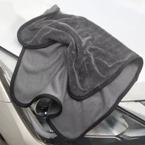 High Quality 1200gsm 600gsm Custom Size Car Wash Towel Twisted Loop Microfiber Car Drying Towel Micro Fiber Towel for Car