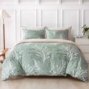 High Quality 3 Piece Disperse Printed Duvet Cover Set 200TC Geometric Duvet Cover for Home Wedding Hospital Hotel