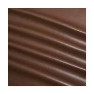 High Quality 300GSM Knitted PU Material Waterproof Home Interior Clothing Automotive Interior Plain PU Leather Fabric